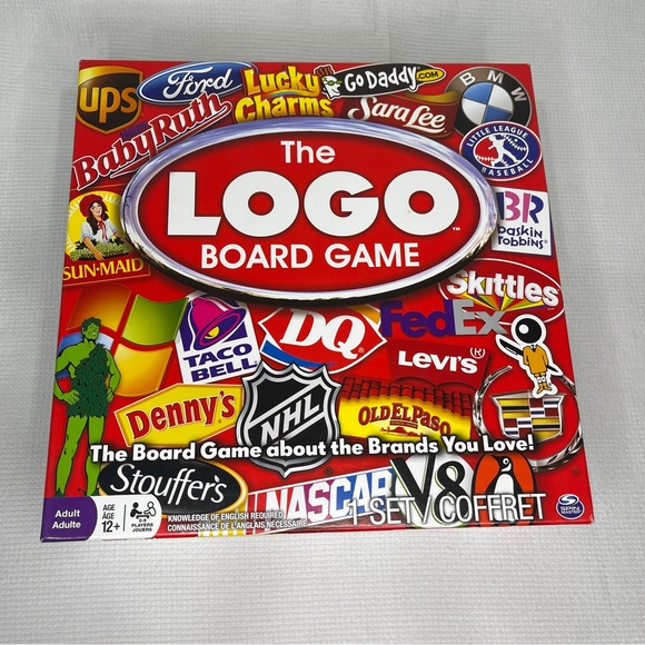 The Logo Board Game About The Brands You Love By Spin Master Games-Complete Set - Picture 6 of 8